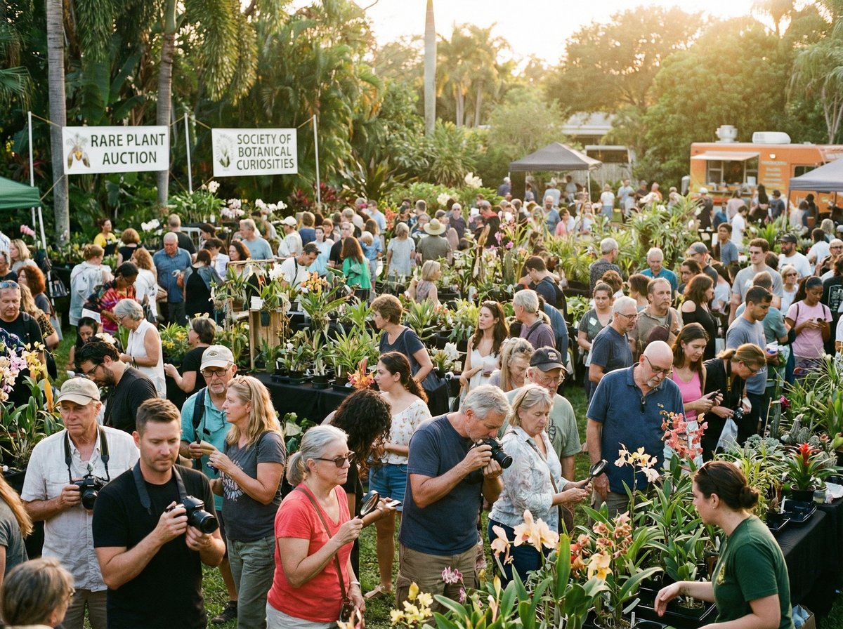 网红主播植物视频社区活动现场